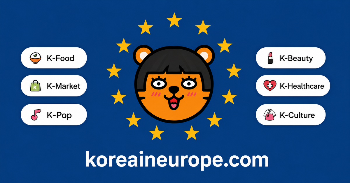 Built a map that tracks every Korean restaurant, K-pop concert, and festival across 3 countries. Got logo